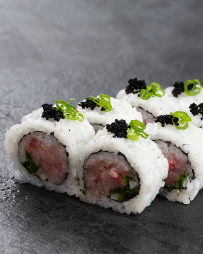 Hamachi Scallion Roll - Cater Sushi